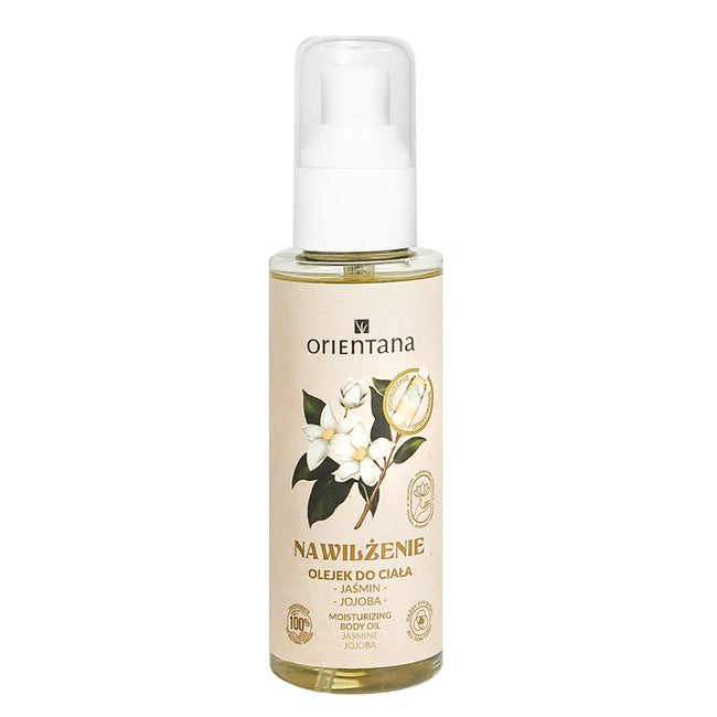 ORIENTANA Nawilżenie olejek do ciała Jaśmin Jojoba 100ml