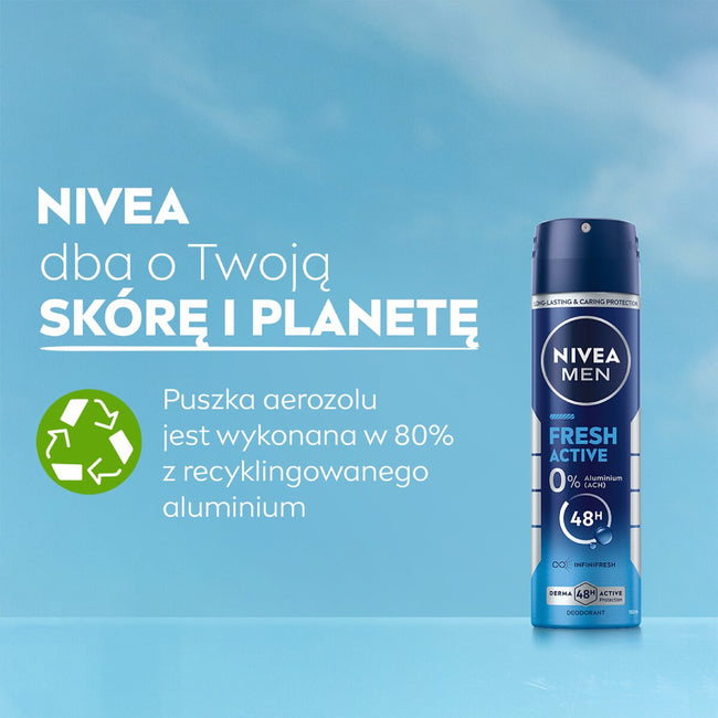 Nivea Men Fresh Active dezodorant spray 150ml