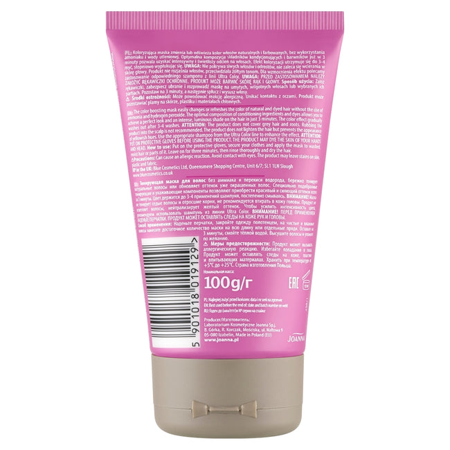 Joanna Ultra Color maska koloryzująca różowe odcienie blond 100g