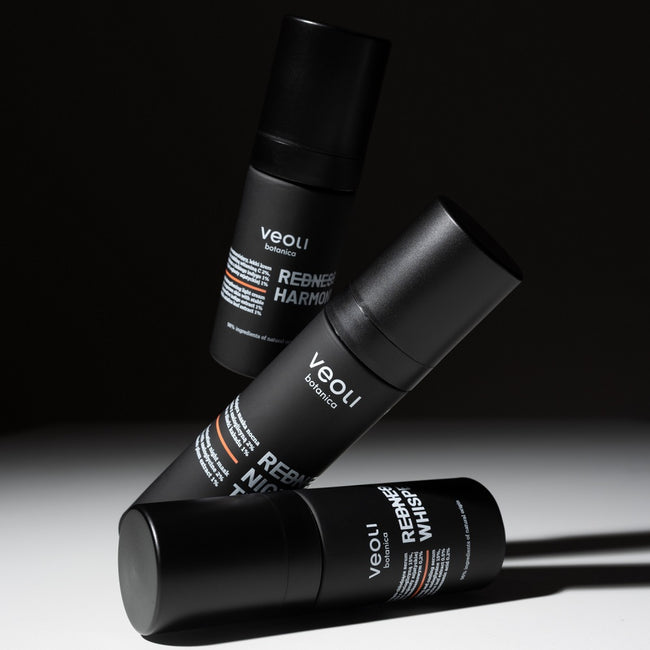 Veoli Botanica Redness Night Therapy kojąco-rozświetlająca maska nocna na naczynka 50ml