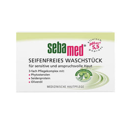 Sebamed Seifenfreies Waschstück Olive bezalkaliczna oliwkowa kostka myjąca 150g