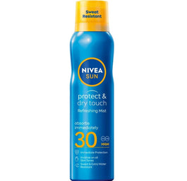 Nivea Sun Protect & Dry Touch odświeżająca mgiełka do opalania SPF30 200ml
