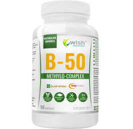 WISH Pharmaceutical B-50 Methylo-Complex suplement diety 90 kapsułek