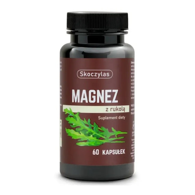 Skoczylas Magnez z rukolą suplement diety 60 kapsułek