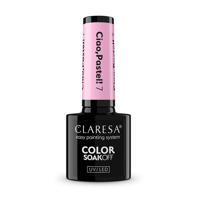 Claresa Color Soak Off UV/LED Ciao Pastel! lakier hybrydowy