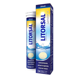 Zdrovit Litorsal Senior+ suplement diety 24 tabletki musujące