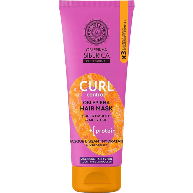 Natura Siberica Oblepikha Curl Control maska do włosów kręconych 200ml