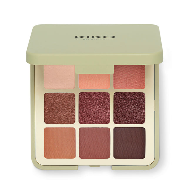 KIKO Milano Green Me Eyeshadow Palette paleta 9 cieni do powiek