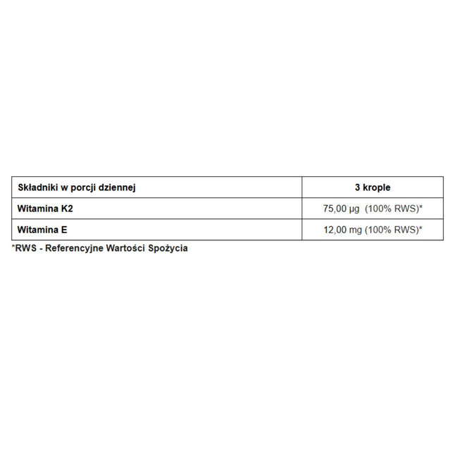 Pharmovit K2-Vit Oil Active suplement diety w kroplach 30ml