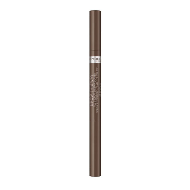 Rimmel Brow This Way Fill & Sculpt automatyczna kredka do brwi z wegańską formułą