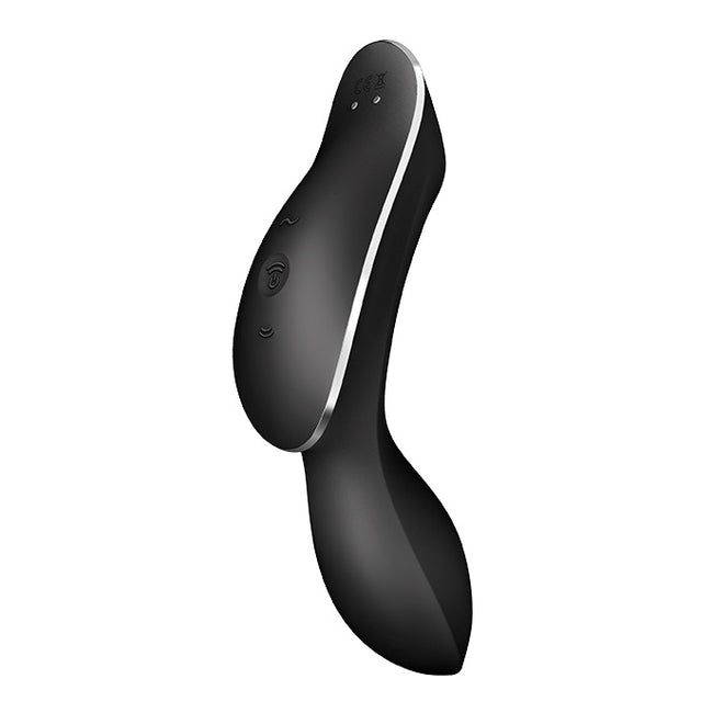 Satisfyer Curvy Trinity 2 stymulator łechtaczki z wibracjami Black