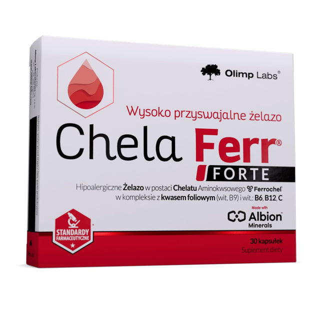 Olimp Labs Chela-Ferr Forte suplement diety 30 kapsułek