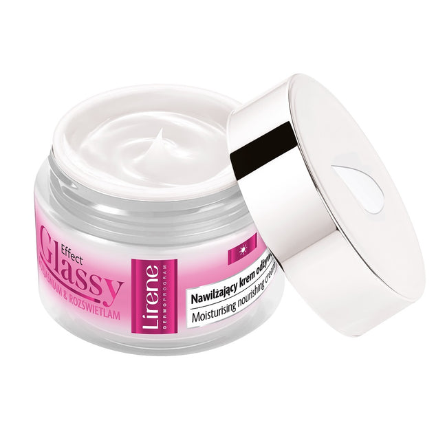 Lirene Effect Glassy nawilżający krem odżywczy SPF50 50ml