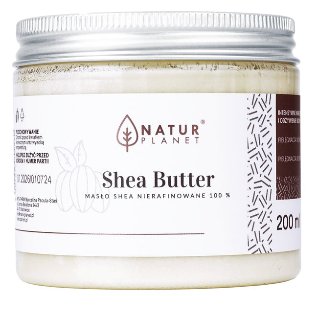 Natur Planet Masło Shea nierafinowane 200ml