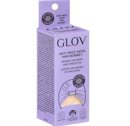 Glov Czepek satynowy chroniący kręcone i stylizowane włosy przed tarciem i puszeniem Champagne