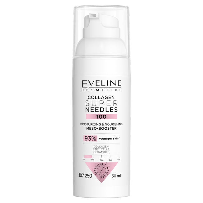 Eveline Cosmetics Collagen Super Needles 100 mezo-booster nawilżająco-odżywczy 50ml