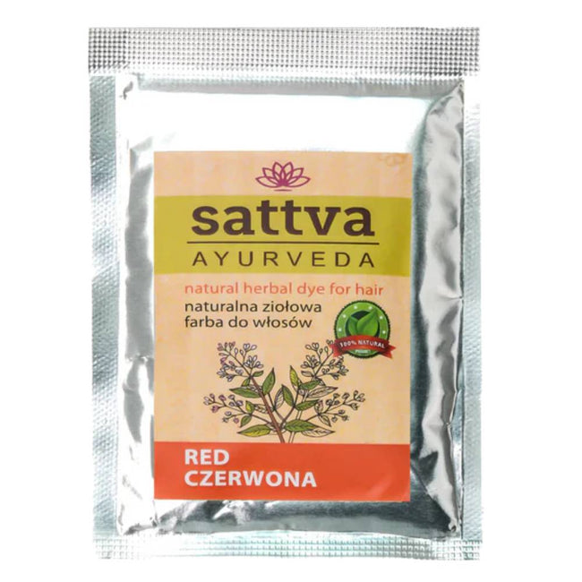 Sattva Natural Herbal Dye for Hair naturalna ziołowa farba do włosów 10g