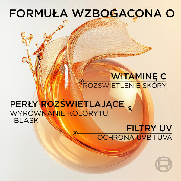 L'Oreal Paris Revitalift Vitamin C Tinted Glow lekki koloryzujący fluid SPF30 40ml