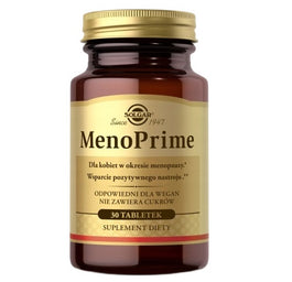 Solgar MenoPrime suplement diety 30 tabletek