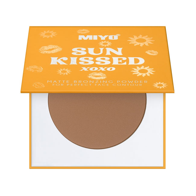 MIYO Sun Kissed Matte Bronzing Powder puder brązujący do twarzy