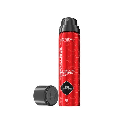 L'Oreal Paris Infaillible 3-Second Setting Mist 3-sekundowy spray utrwalający makijaż 75ml