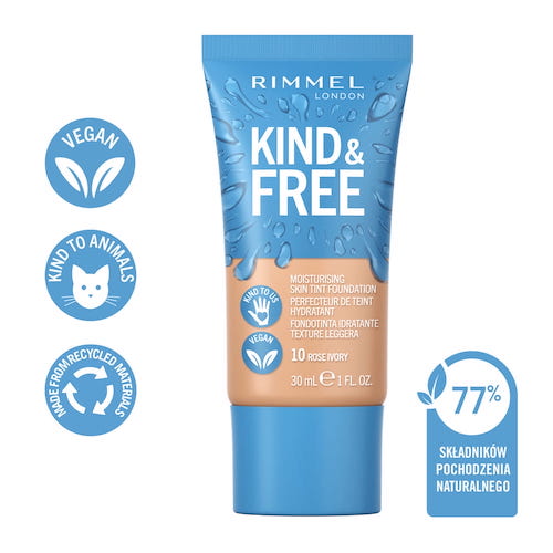 Rimmel Kind & Free wegański podkład nawilżający