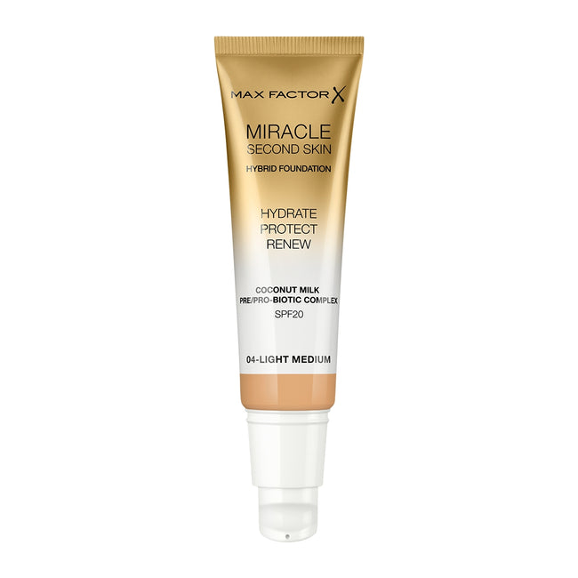 Max Factor Miracle Second Skin Hybrid Foundation podkład nawilżający z filtrem