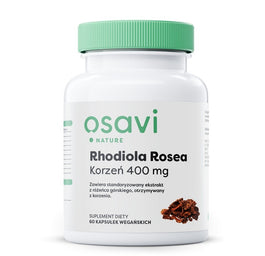 Osavi Rhodiola Rosea Korzeń 400mg suplement diety 60 kapsułek