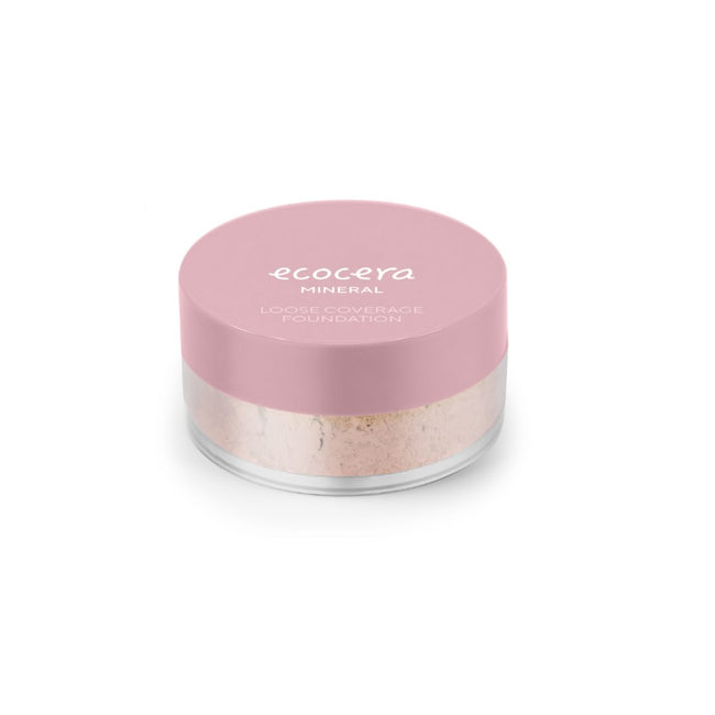 Ecocera Sypki podkład mineralny kryjący chłodny