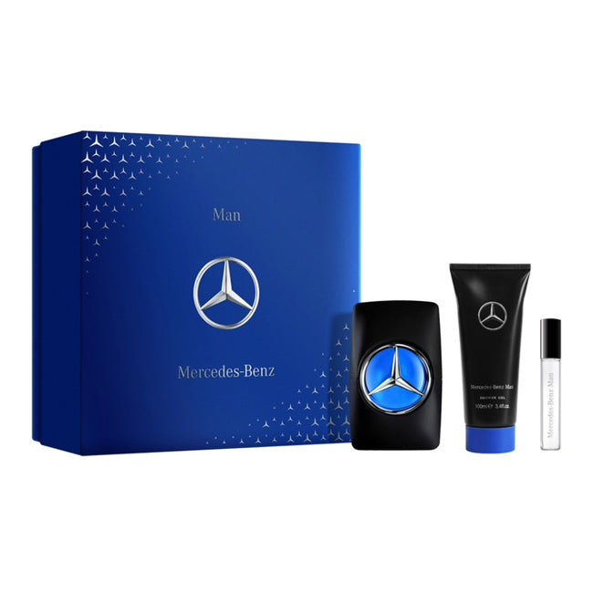 Mercedes-Benz Man zestaw woda toaletowa spray 100 + woda toaletowa spray 10ml + żel pod prysznic 100ml