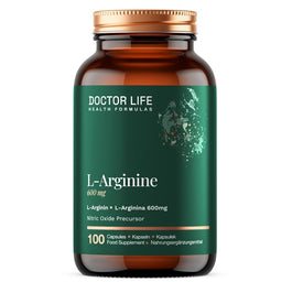 Doctor Life L-Arginine 600mg suplement diety 100 kapsułek