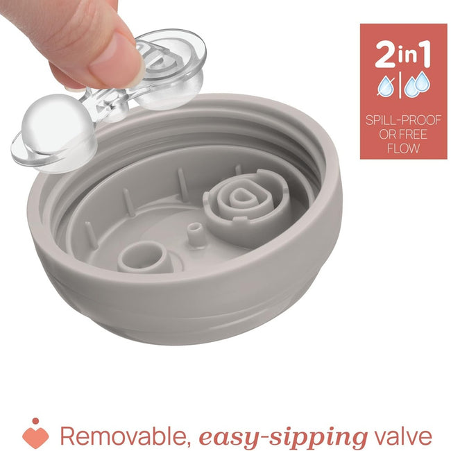 Chicco Training Cup kubek niekapek z twardym ustnikiem 6m+ Szary 200ml