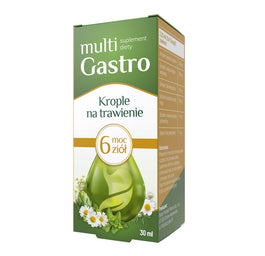 MultiGastro Krople na trawienie suplement diety 30ml