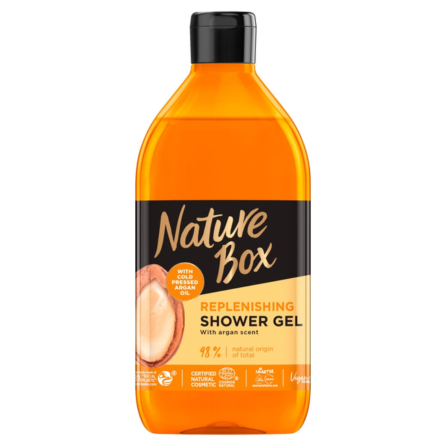 Nature Box Argan Oil odżywczy żel pod prysznic z olejem arganowym 385ml