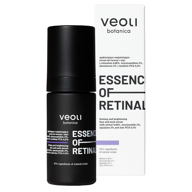 Veoli Botanica Essence Of Retinal ujędrniająco-rozjaśniające serum do twarzy i szyi 30ml