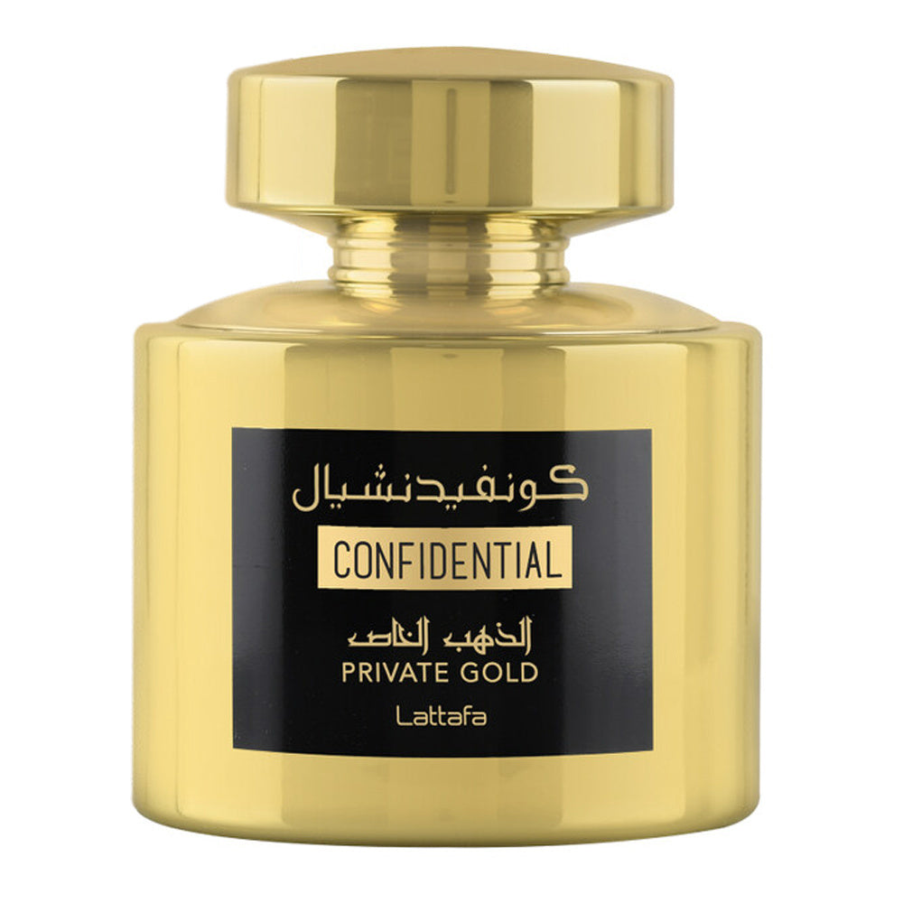 lattafa confidential private gold