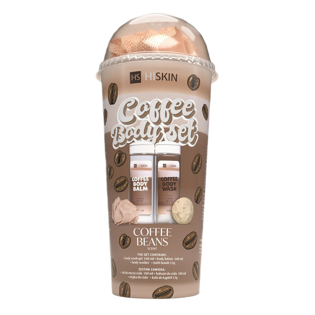 HiSkin Coffee Body Set zestaw do kąpieli i pielęgnacji ciała