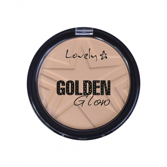 Lovely Golden Glow Powder lekki puder do twarzy  0g