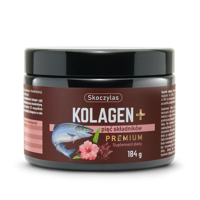 Skoczylas Kolagen+ Premium z łososia suplement diety 184g