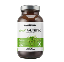 Big Nature Saw Palmetto suplement diety 90 kapsułek