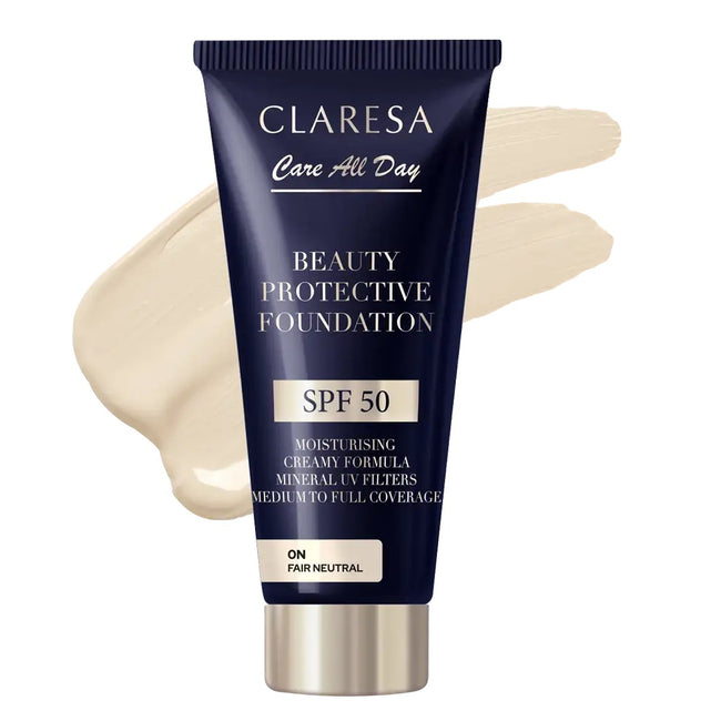 Claresa Beauty Protective Foundation nawilżający podkład z filtrem SPF50