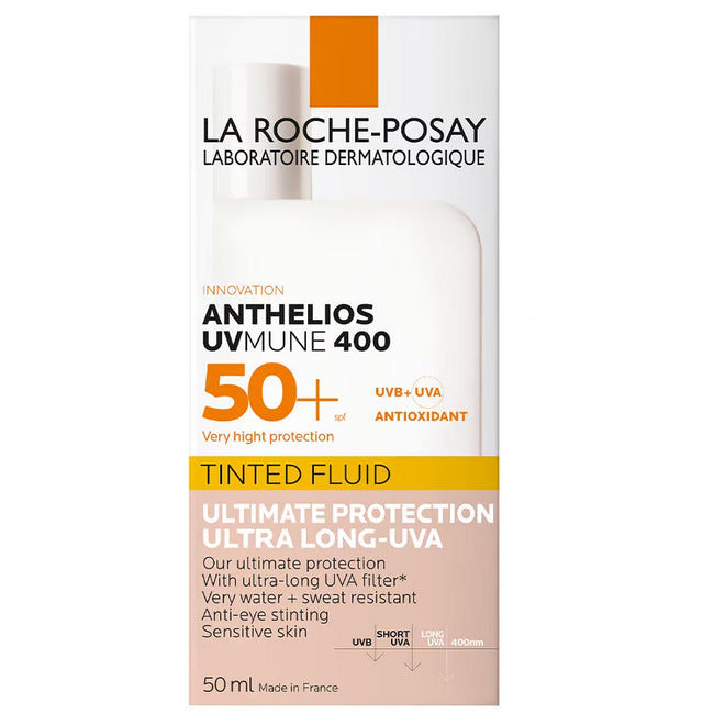 La Roche Posay Anthelios UVmune 400 barwiący fluid przeciwsłoneczny SPF50+ 50ml