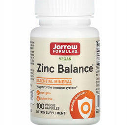 Jarrow Zinc Balance suplement diety 100 kapsułek