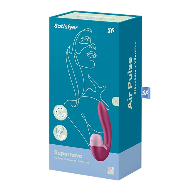 Satisfyer Supernova stymulator łechtaczkowy z wibracjami Berry