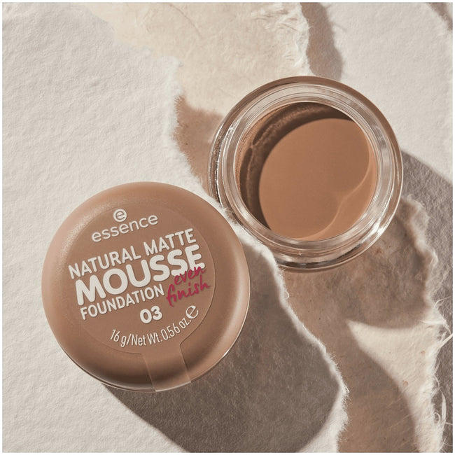 Essence Natural Matte Mousse Foundation podkład do twarzy w musie