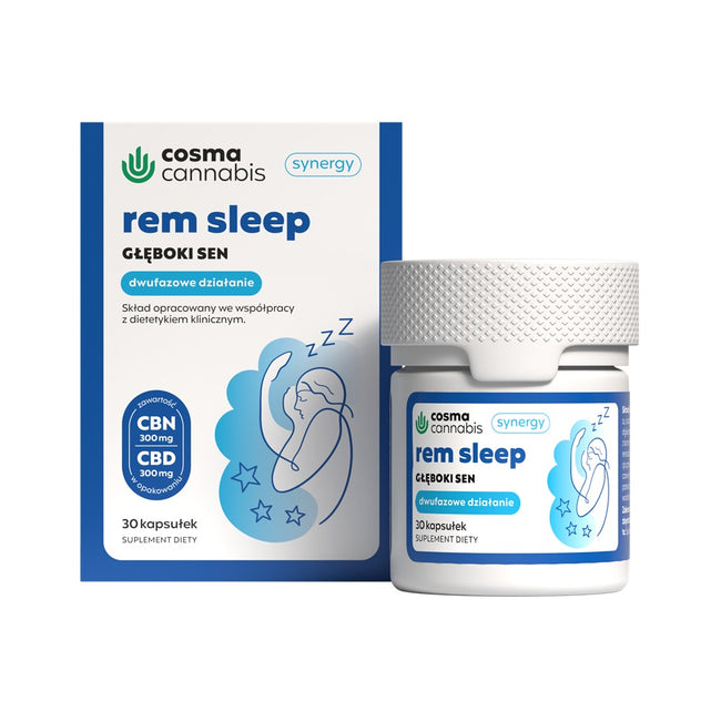 Cosma Cannabis Rem Sleep suplement diety 30 kapsułek