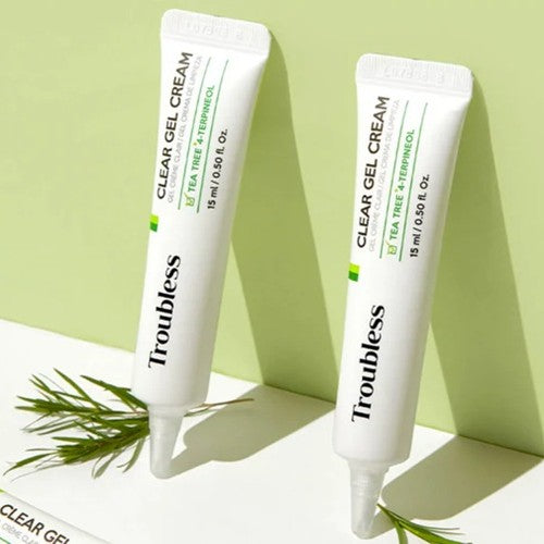 Troubless Clear Gel Cream punktowy żel na niedoskonałości 15ml