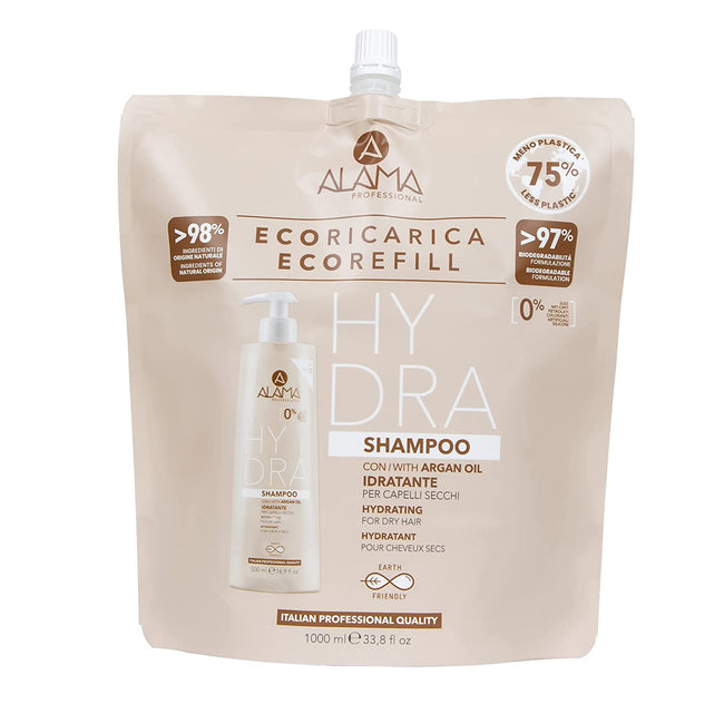 Alama Hydra nawilżający szampon do włosów suchych refill 1000ml