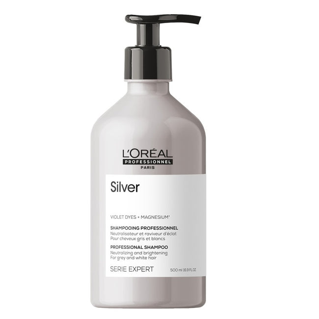L'Oreal Professionnel Serie Expert Silver szampon do włosów siwych i rozjaśnianych 500ml