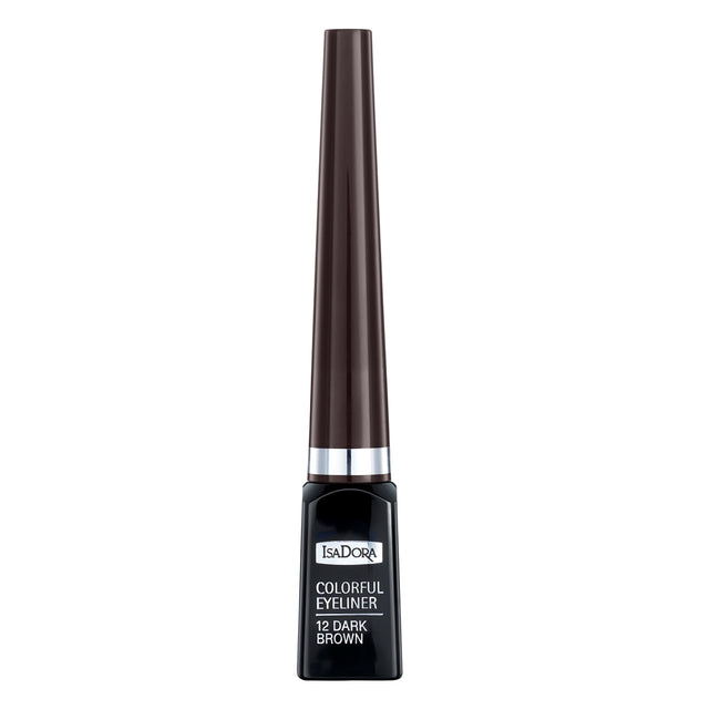 Isadora Colorful Eyeliner trwały eyeliner w pędzelku